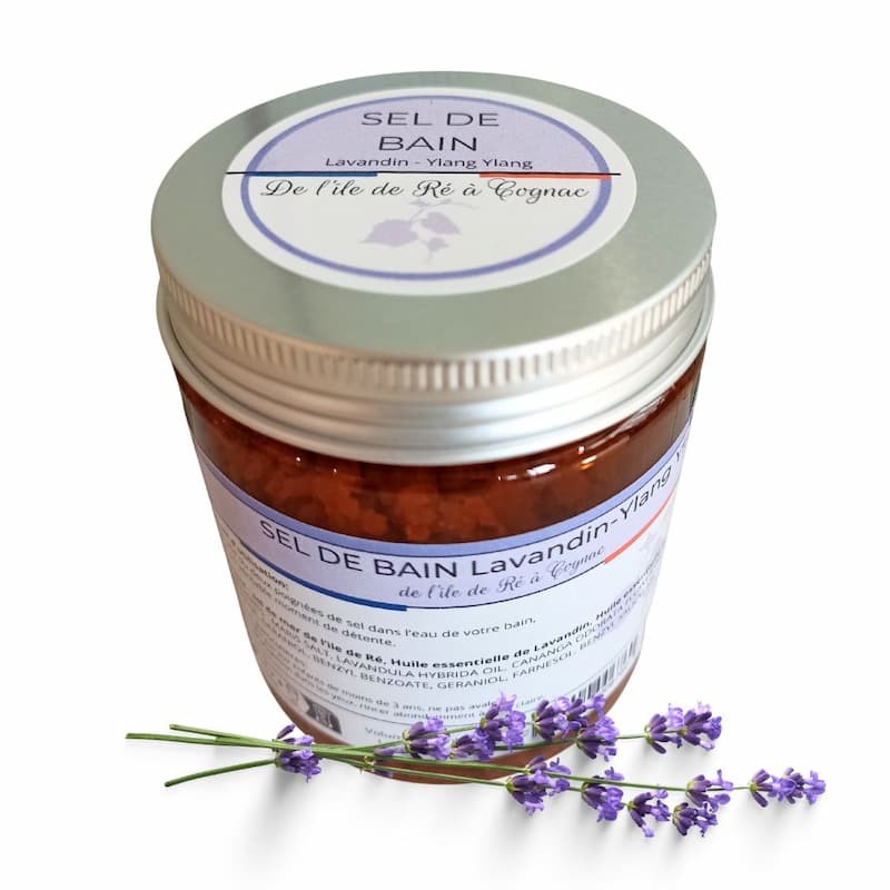 Sel de Bain : Lavandin-Ylang Ylang LO DES VIGNES