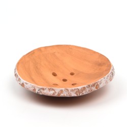 Porte savon céramique rond