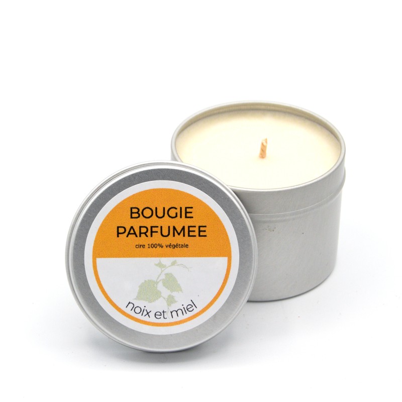 Bougie naturelle - Noix et Miel Bougie naturelle - Noix et Miel