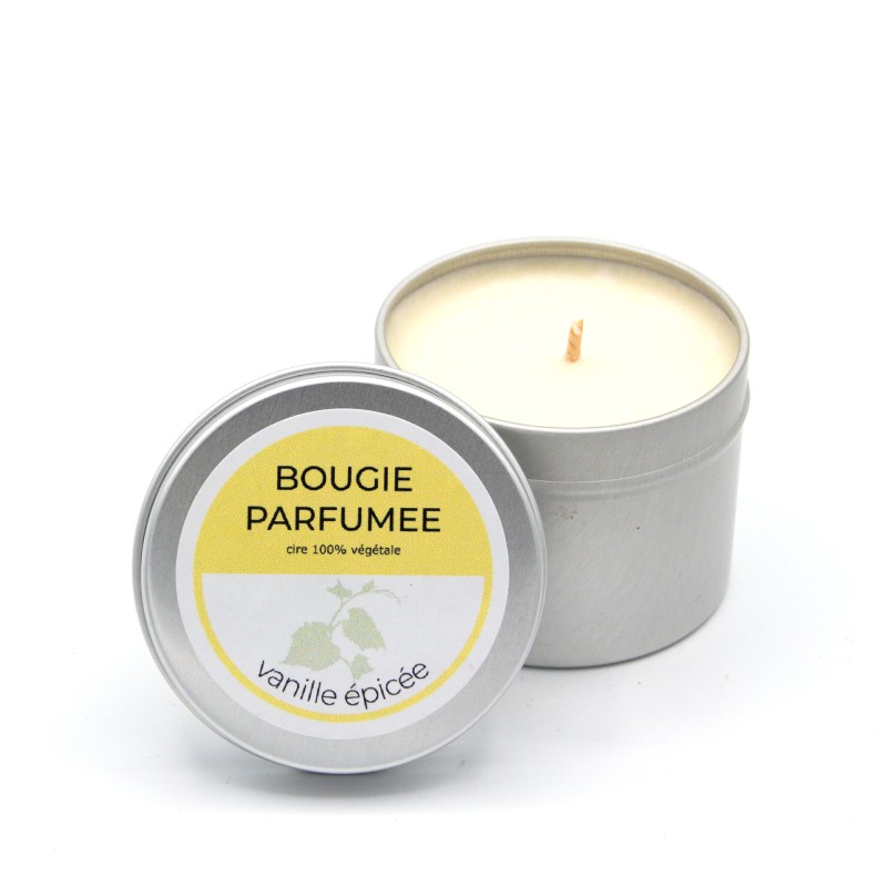 Bougie naturelle - Vanille épicée Bougie naturelle - Vanille épicée
