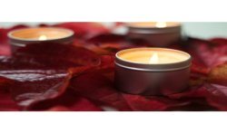 "Edition limitée" bougie naturelle - Pied du sapin