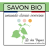 Savon bio solide amande douce verveine LO DES VIGNES