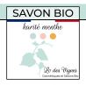 Savon bio solide karité menthe LO DES VIGNES